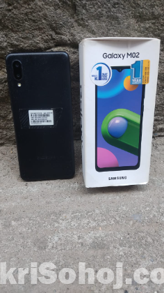 Samsung M02 with Box